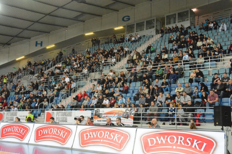 Kibice podczas meczu Anwil - Rosa