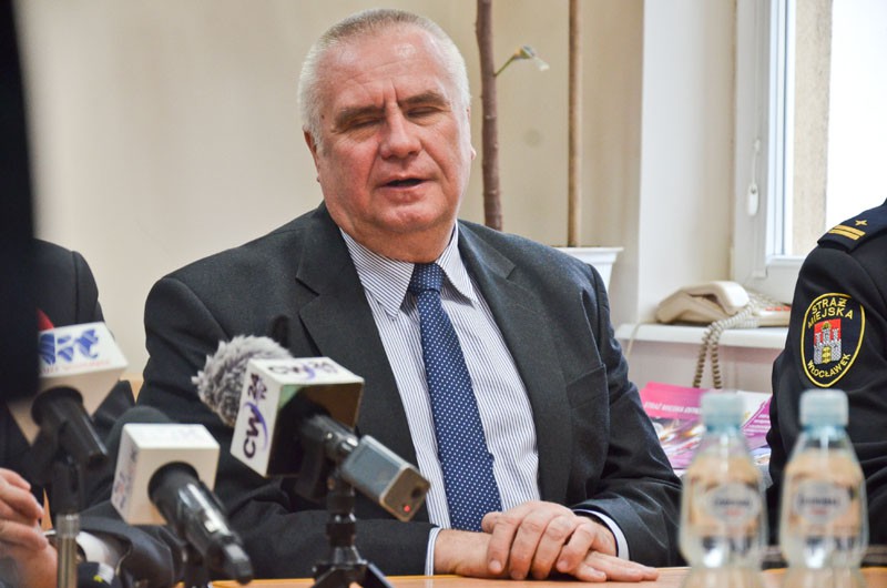Janusz Dzięcioł wspiera Marka Wojtkowskiego