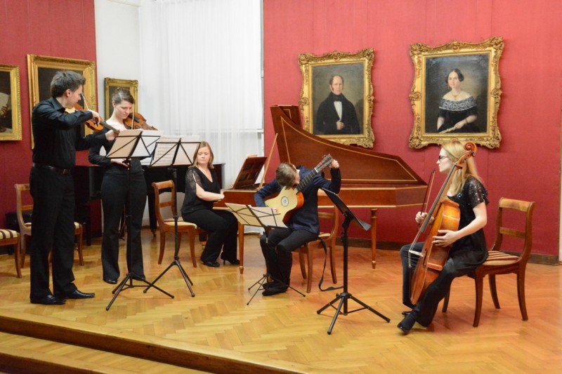 La polonaise w muzeum przy Słowackiego