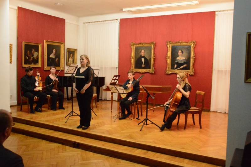 La polonaise w muzeum przy Słowackiego