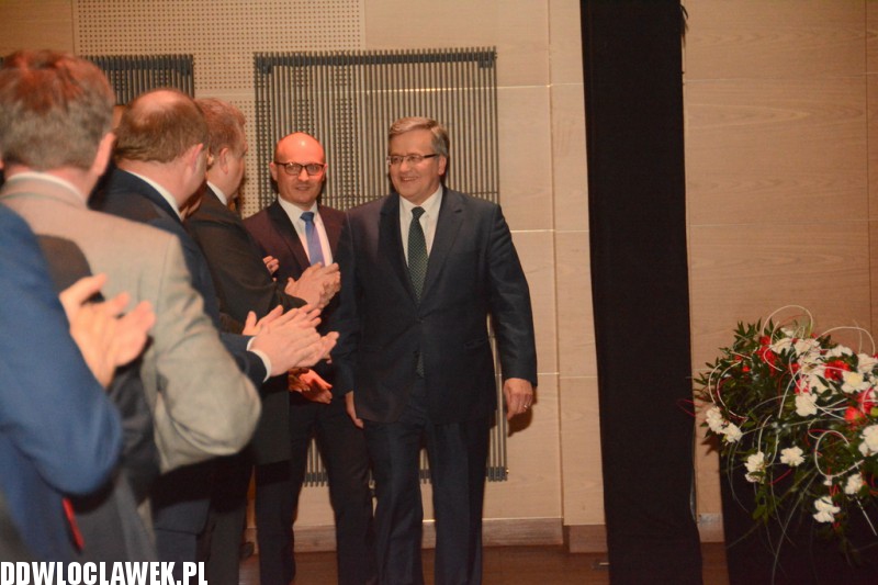 Bronisław Komorowski we Włocławku