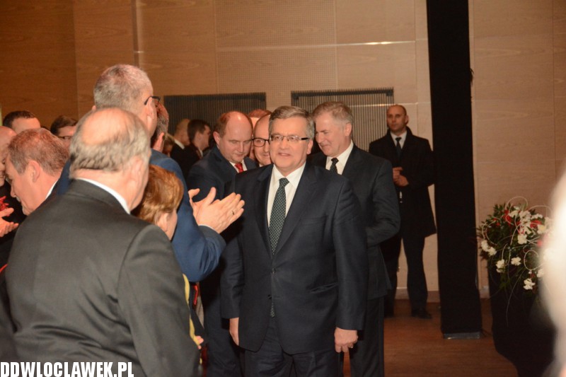 Bronisław Komorowski we Włocławku