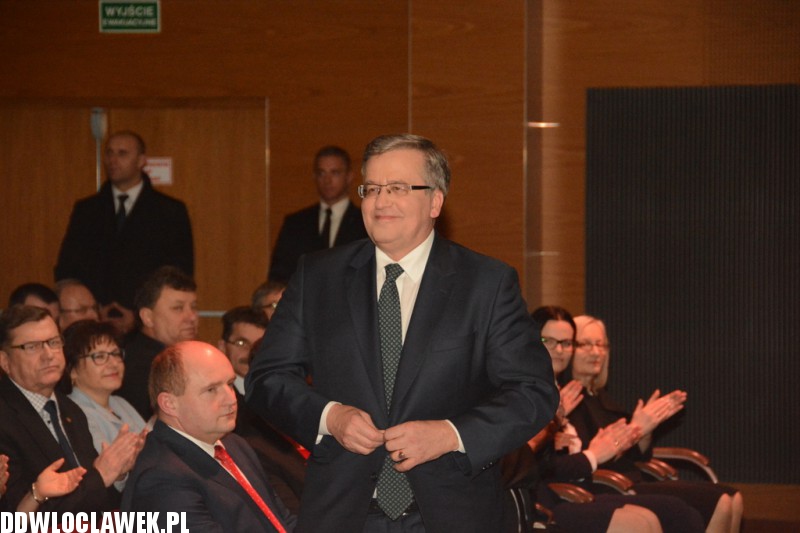 Bronisław Komorowski we Włocławku