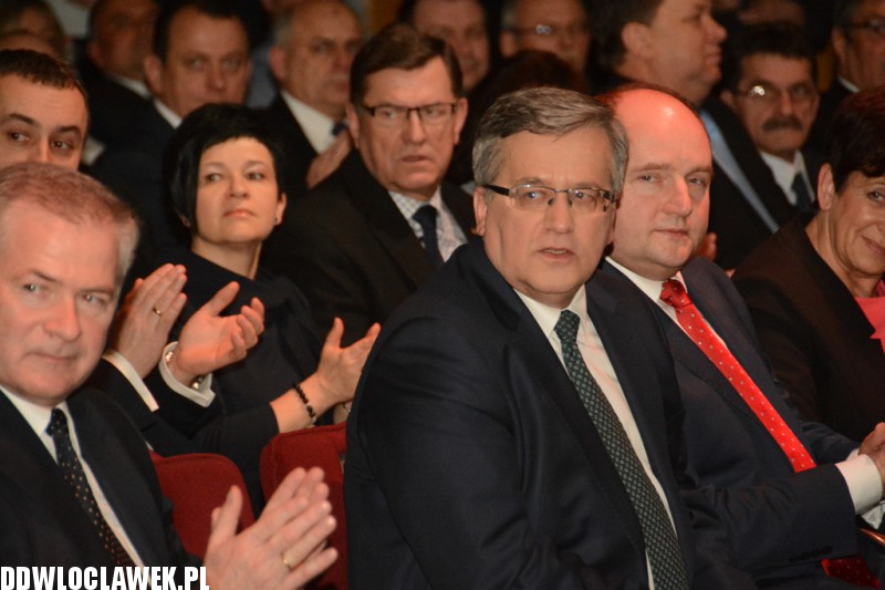 Bronisław Komorowski we Włocławku