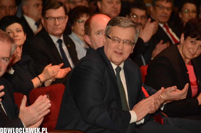 Bronisław Komorowski we Włocławku