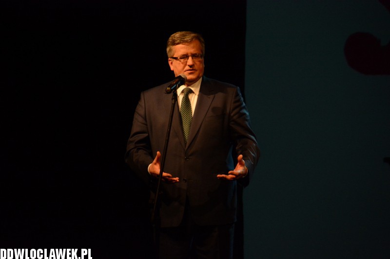 Bronisław Komorowski we Włocławku
