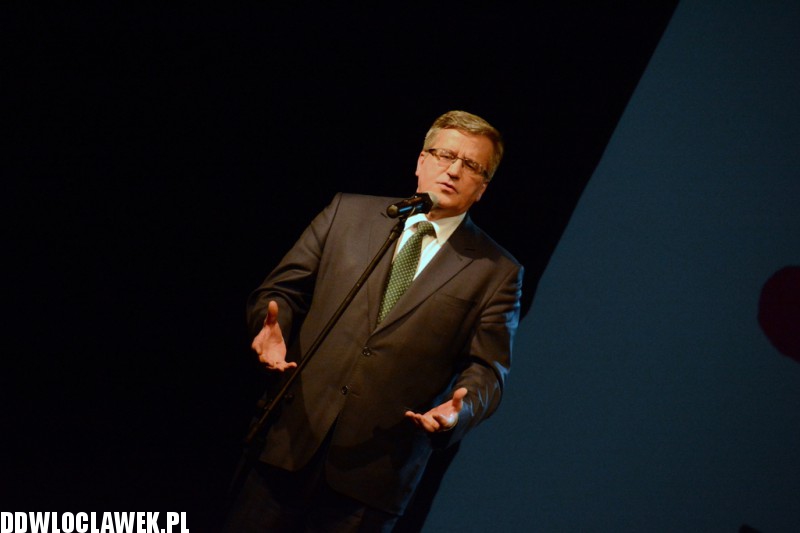 Bronisław Komorowski we Włocławku