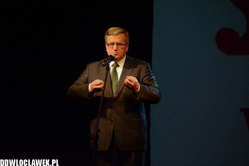 Bronisław Komorowski we Włocławku