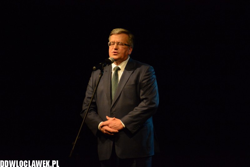Bronisław Komorowski we Włocławku