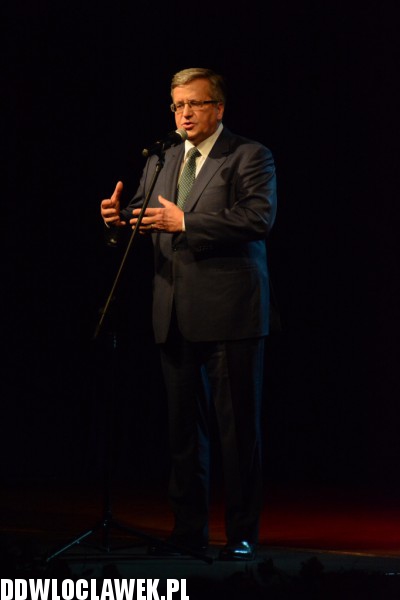 Bronisław Komorowski we Włocławku