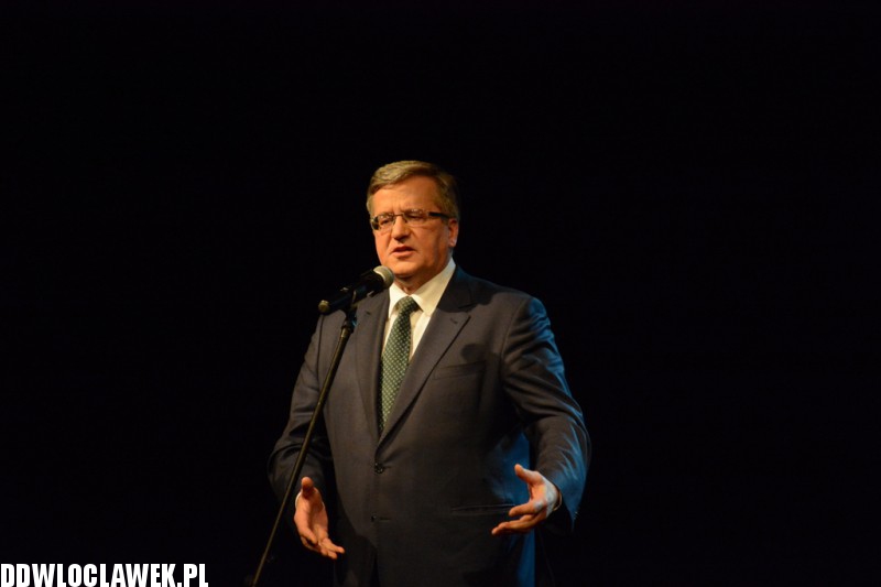 Bronisław Komorowski we Włocławku