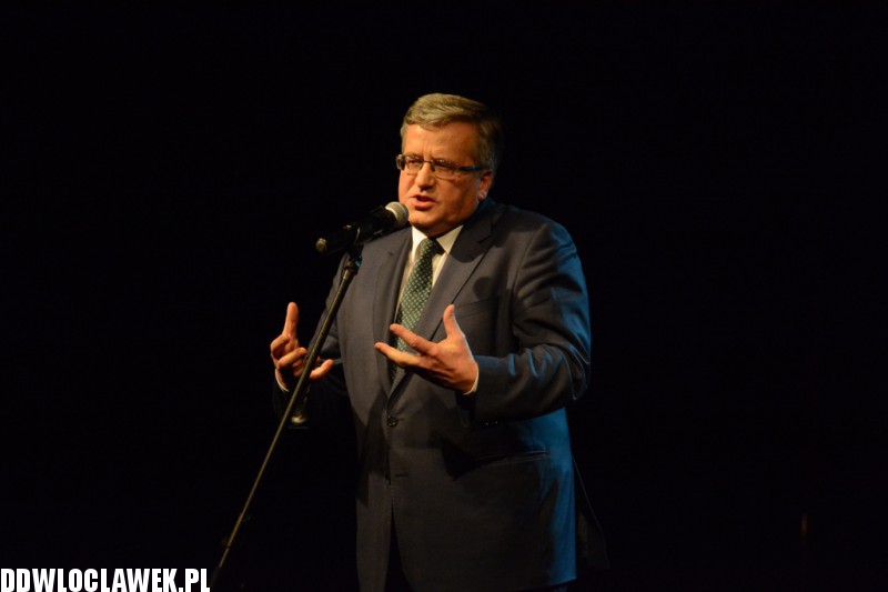 Bronisław Komorowski we Włocławku