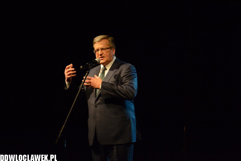Bronisław Komorowski we Włocławku