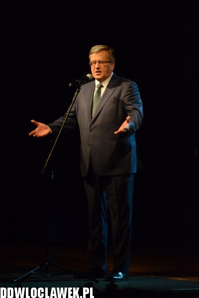 Bronisław Komorowski we Włocławku