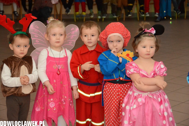 Bal karnawałowy w przedszkolu Jaś i Małgosia