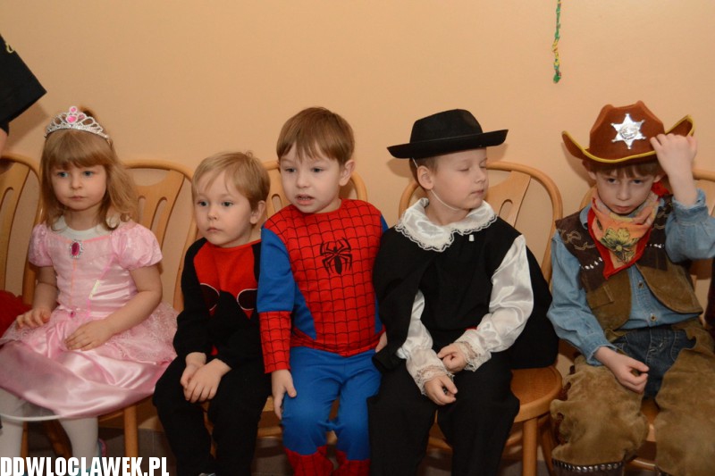 Bal karnawałowy w przedszkolu Jaś i Małgosia