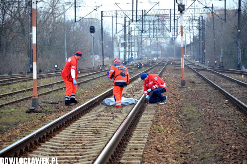 Smiertelne potrącenie na torowisku