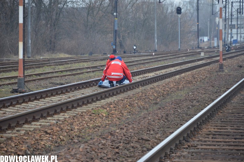 Smiertelne potrącenie na torowisku