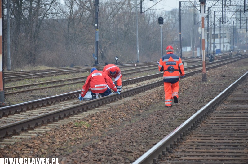 Smiertelne potrącenie na torowisku