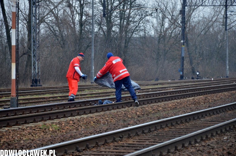 Smiertelne potrącenie na torowisku
