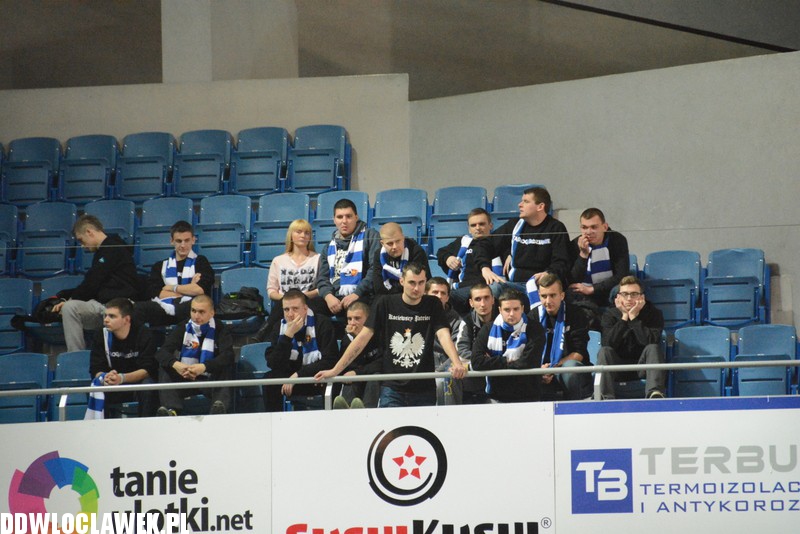 Kibice podczas meczu Anwil - Polpharma