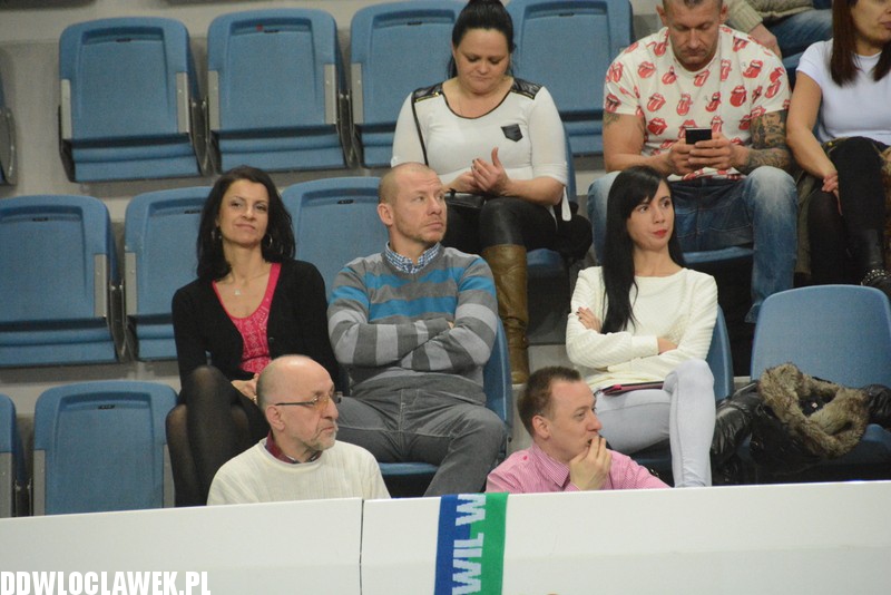 Kibice podczas meczu Anwil - Polpharma