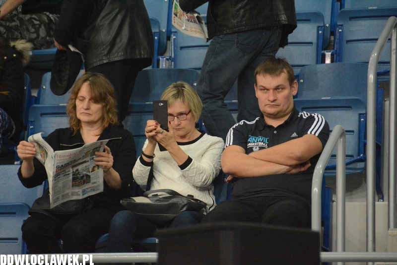 Kibice podczas meczu Anwil - Polpharma