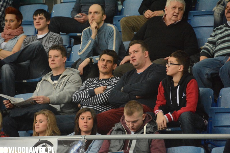 Kibice podczas meczu Anwil - Polpharma