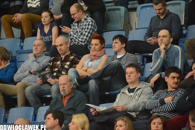 Kibice podczas meczu Anwil - Polpharma