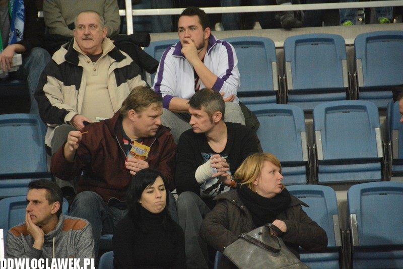 Kibice podczas meczu Anwil - Polpharma
