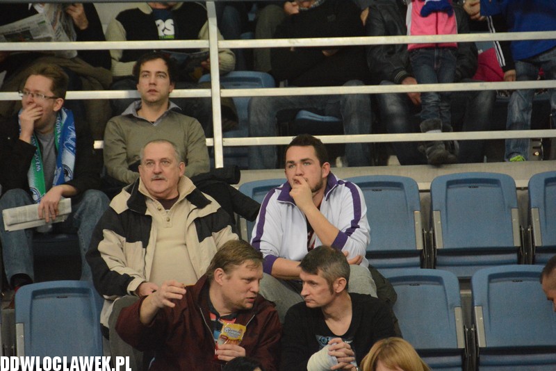 Kibice podczas meczu Anwil - Polpharma