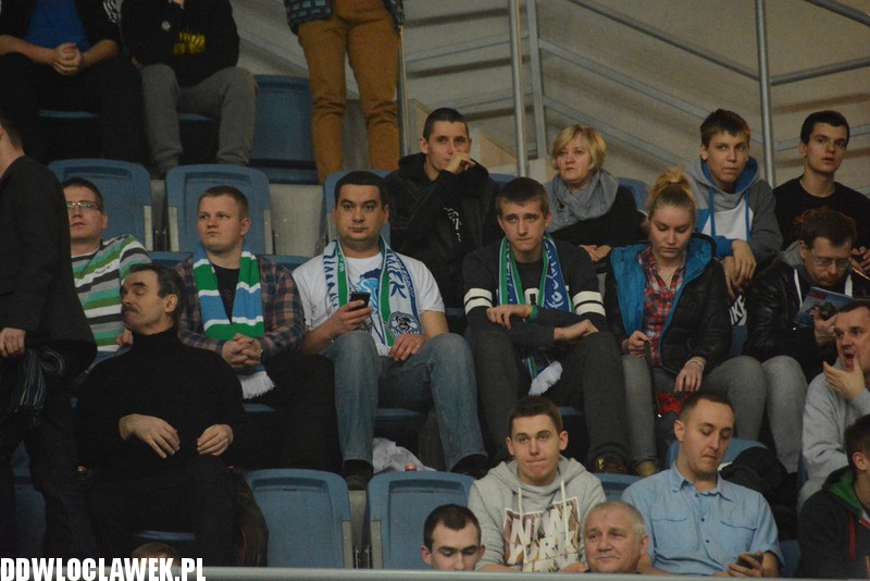Kibice podczas meczu Anwil - Polpharma