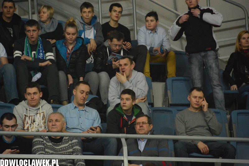 Kibice podczas meczu Anwil - Polpharma