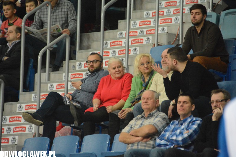Kibice podczas meczu Anwil - Polpharma