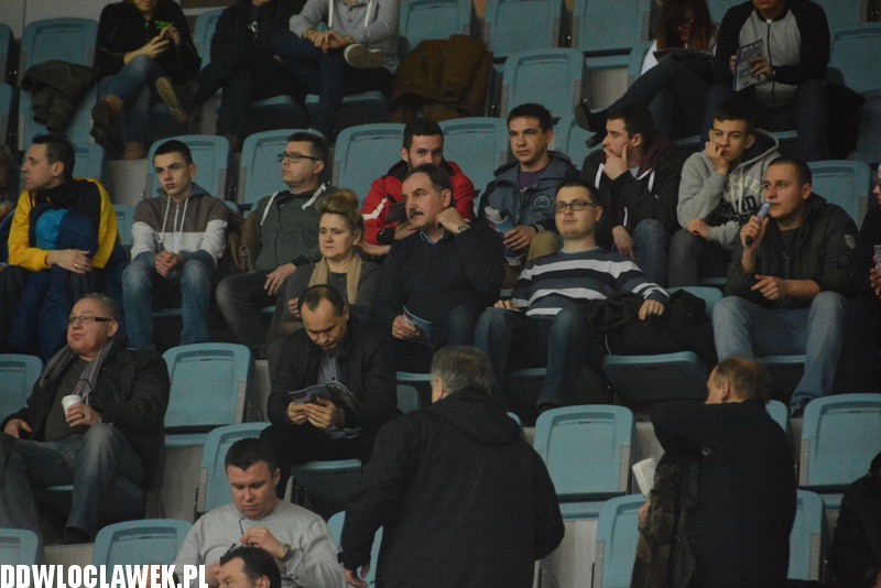 Kibice podczas meczu Anwil - Polpharma
