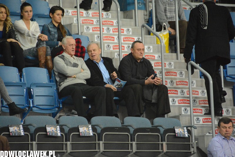 Kibice podczas meczu Anwil - Polpharma