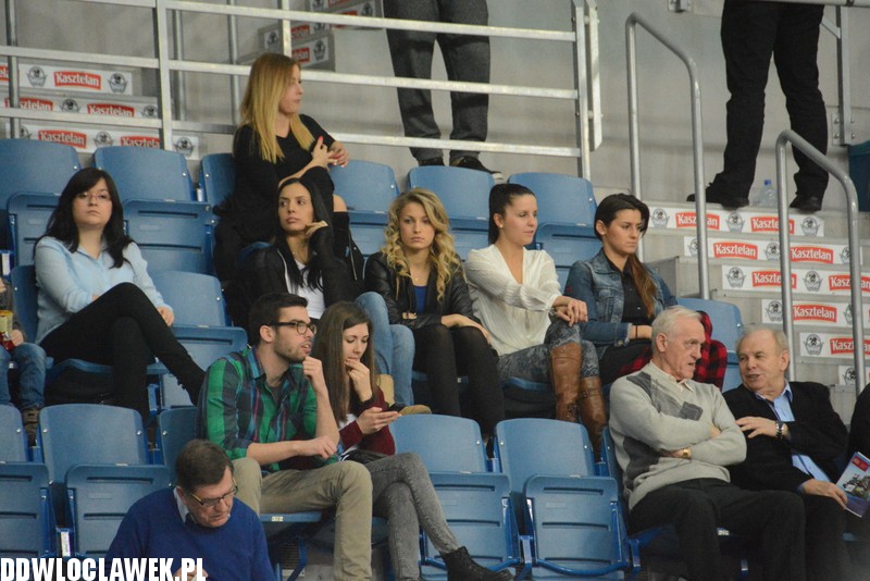 Kibice podczas meczu Anwil - Polpharma