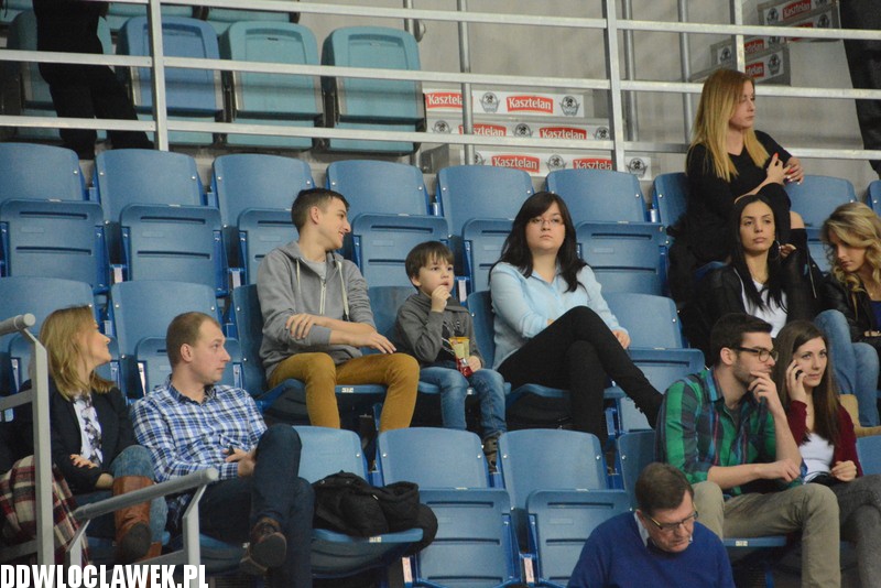 Kibice podczas meczu Anwil - Polpharma
