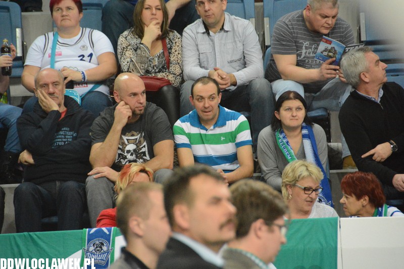 Kibice podczas meczu Anwil - Polpharma