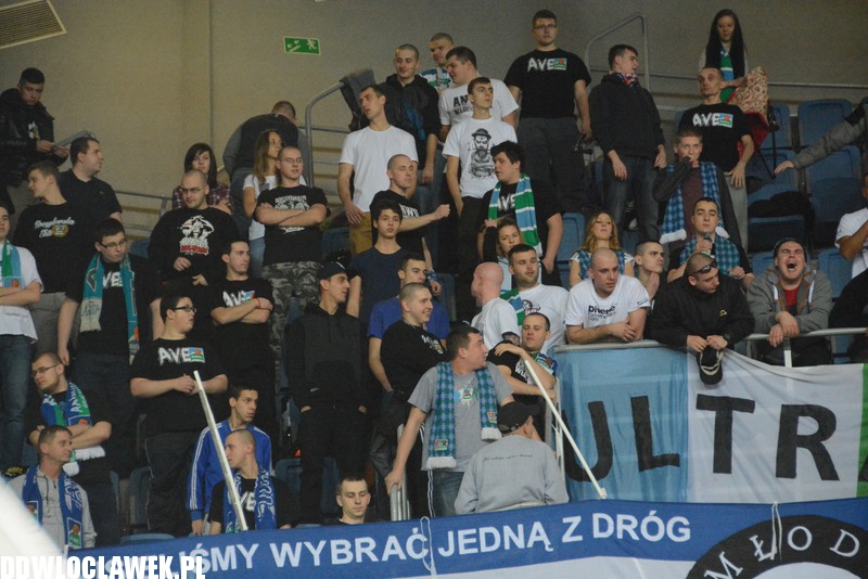 Kibice podczas meczu Anwil - Polpharma
