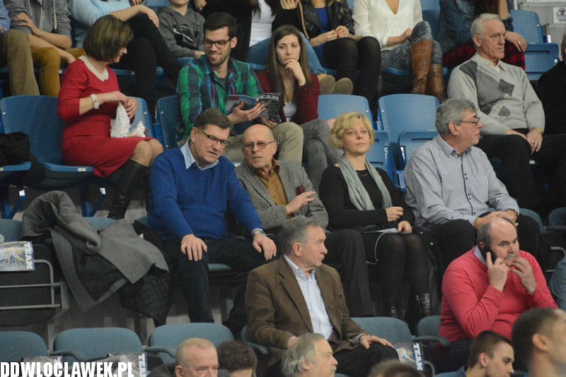 Kibice podczas meczu Anwil - Polpharma