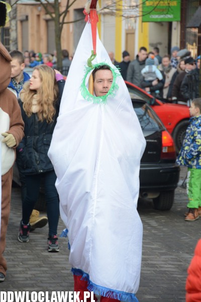 Korowód grup zapustnych we Włocławku