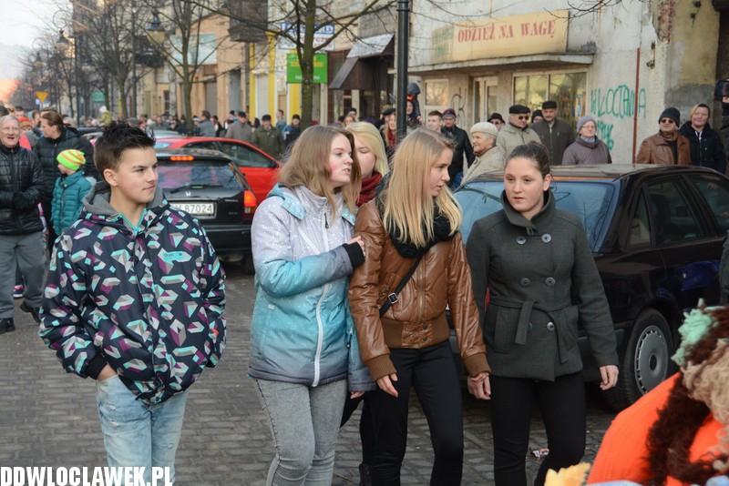 Korowód grup zapustnych we Włocławku