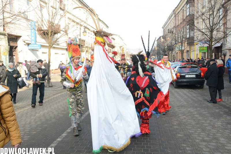 Korowód grup zapustnych we Włocławku