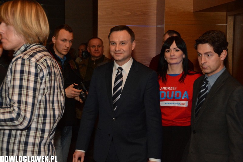 Andrzej Duda we Włocławku