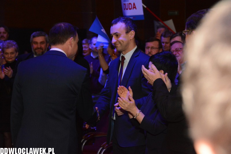 Andrzej Duda we Włocławku