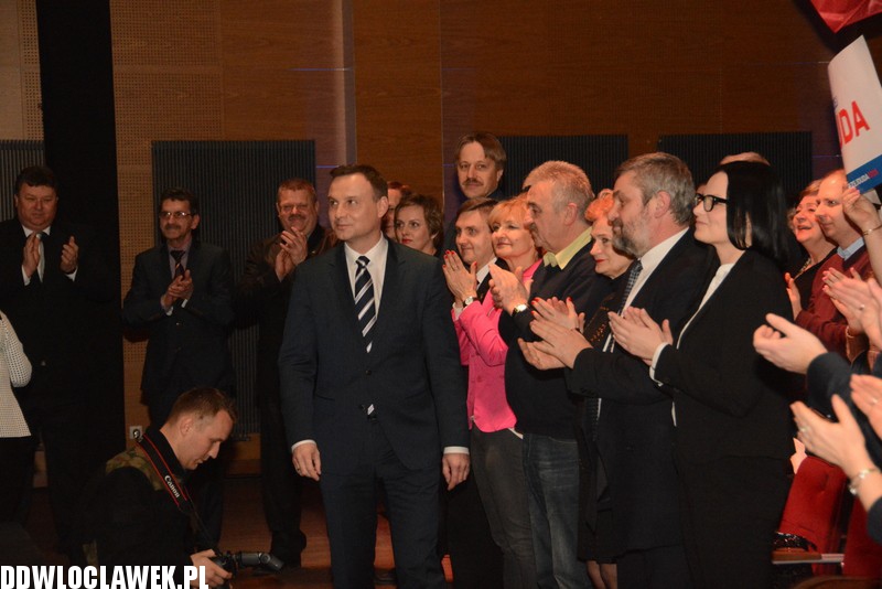 Andrzej Duda we Włocławku