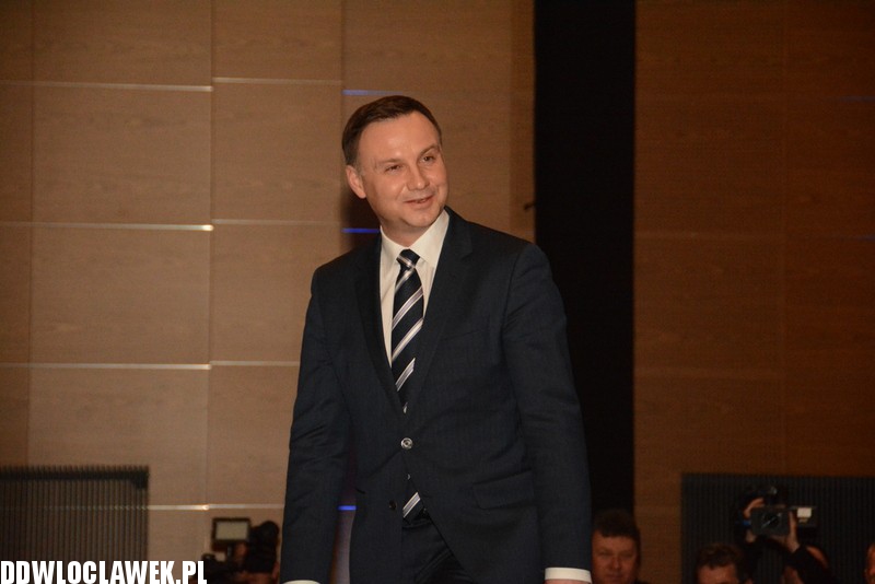 Andrzej Duda we Włocławku