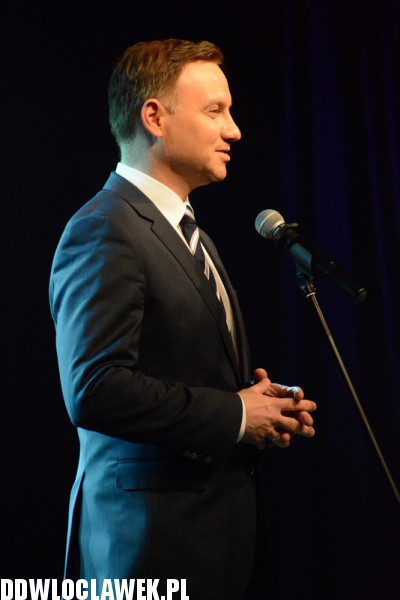 Andrzej Duda we Włocławku