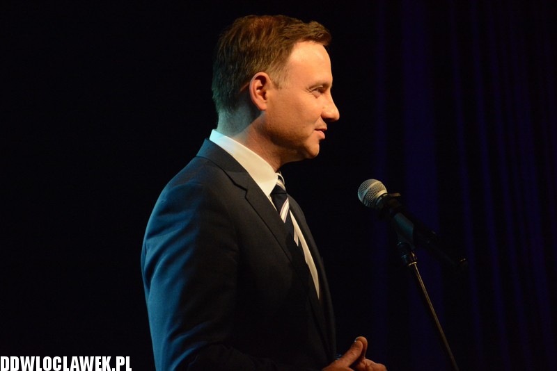 Andrzej Duda we Włocławku